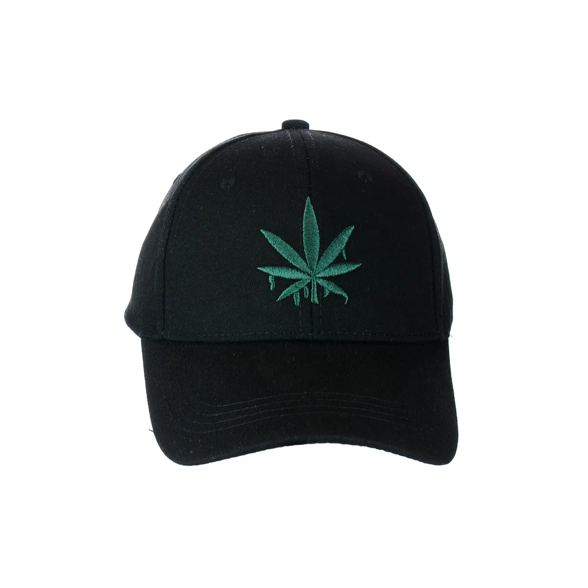Drippy Weed Leaf Embroidered Baseball Hat